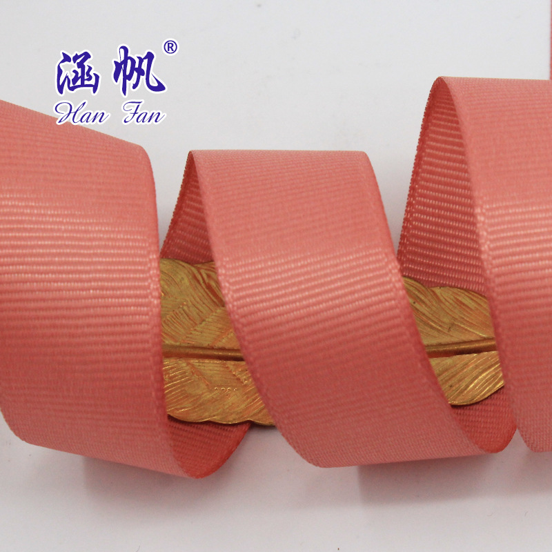 0.6-5CM宽米红色高密度罗纹带礼品包装丝带DIY发饰彩带手提绳带