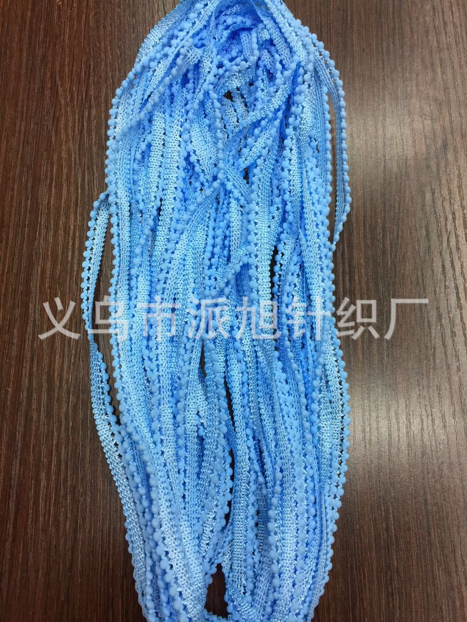 In-stock clothing accessories, decorative items, woven single-color balls, colored pom-poms, lace Specification image