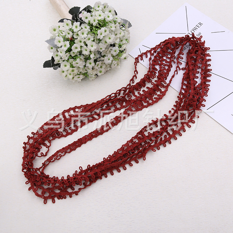 Elastic buttonholes/loops, elastic lace, removable caps, collar buckles, elastic and tight buckles, and loop buttons are available in stock