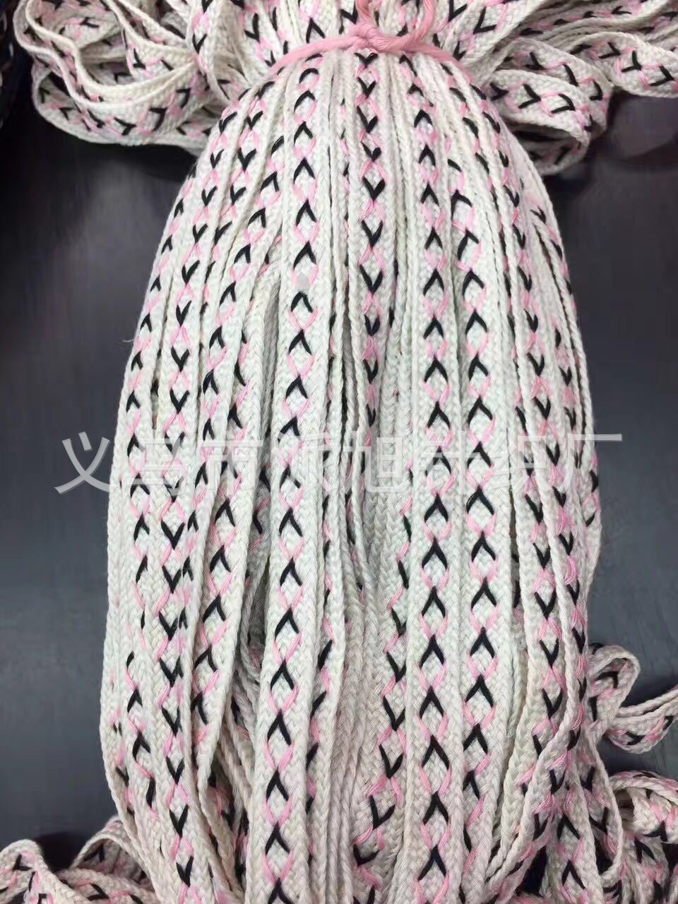Two-color braided webbing 1cm braided webbing [Multiple styles to choose from] Factory direct sales