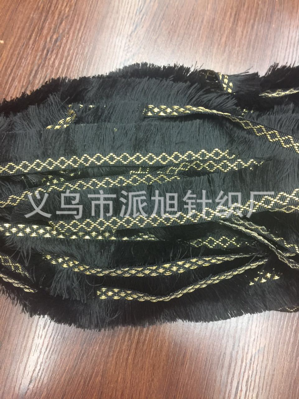 Polyester-cotton tassel webbing 3.5 cm wide, direct sales of clothing accessories and scarf accessories from the manufacturer details Picture