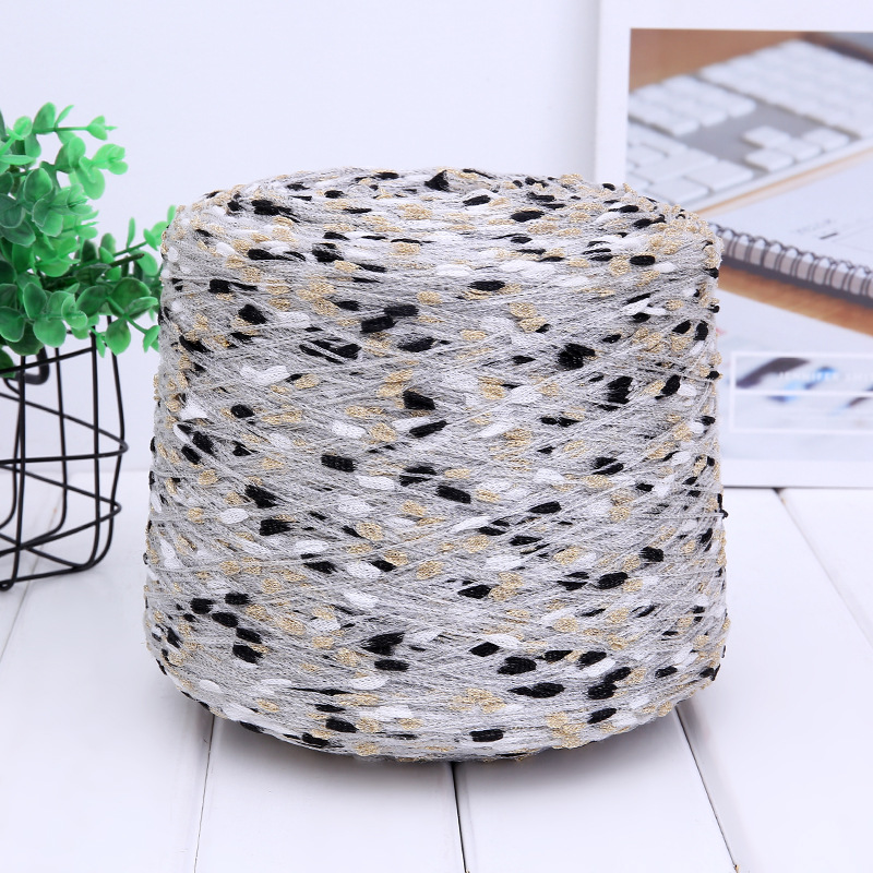 Special yarn, colored knot yarn, colored three-color lantern yarn
