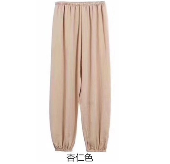 Internet-famous best-selling fairy cool pants, lantern summer versatile mosquito-proof pants, home air-conditioned pants Application Scenario