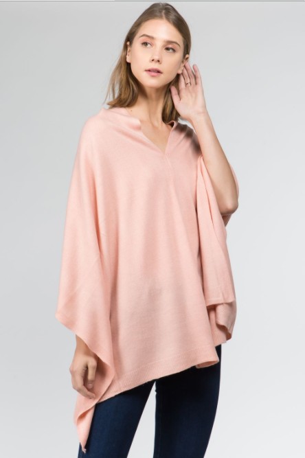 Spring and Autumn's new sweaters, women's thin knitted sweaters, pullovers, loose large-sized capes, shawls, capes, cross-border
