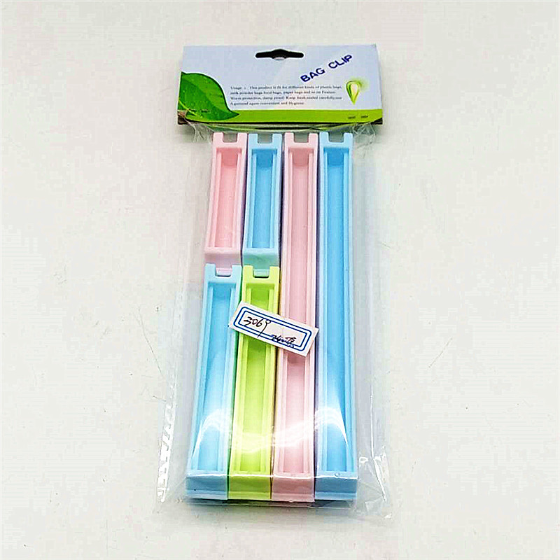 Sunshine Department Store's colorful sealed clamps, snack bag sealing clamps, coffee preservation moisture-proof sealing clamps details Picture