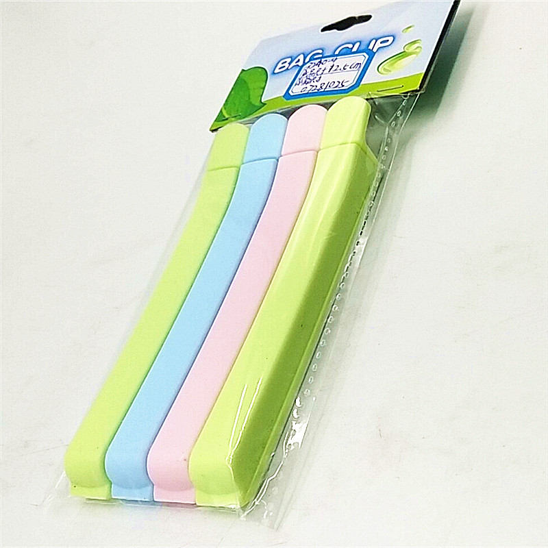 Sunshine Department Store's colorful sealing clips, coffee food plastic bag sealing clips, moisture-proof sealing clips details Picture