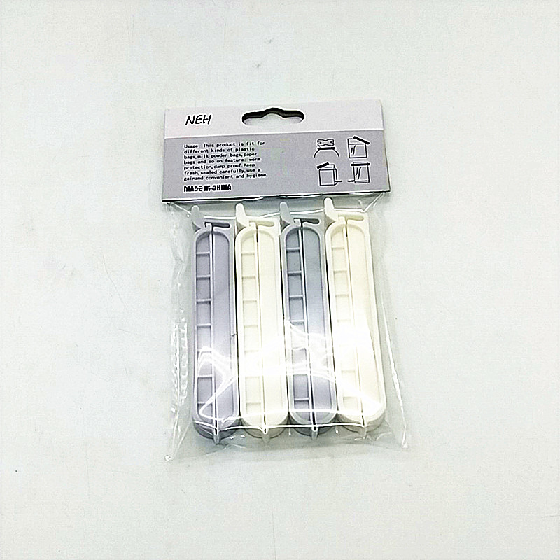 Sunshine Department Store Kitchen Snack Sealing Clip, Coffee food plastic bag sealing clip, household moisture-proof sealing clip Specification image