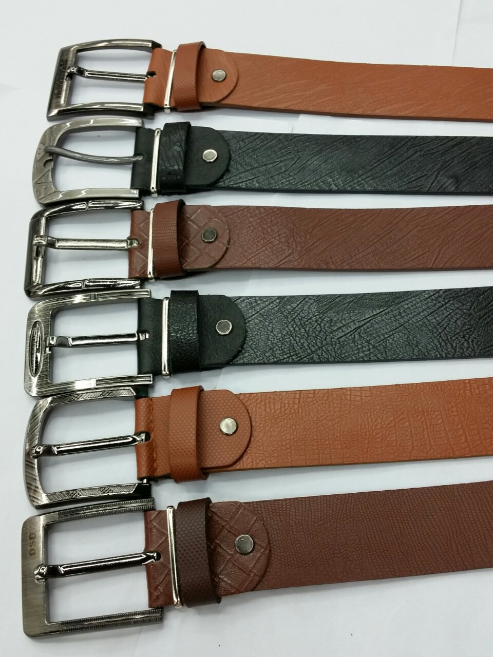 Men's casual wear belt with microfiber wear belt casual fashion belt with gold pin buckle series belt business belt