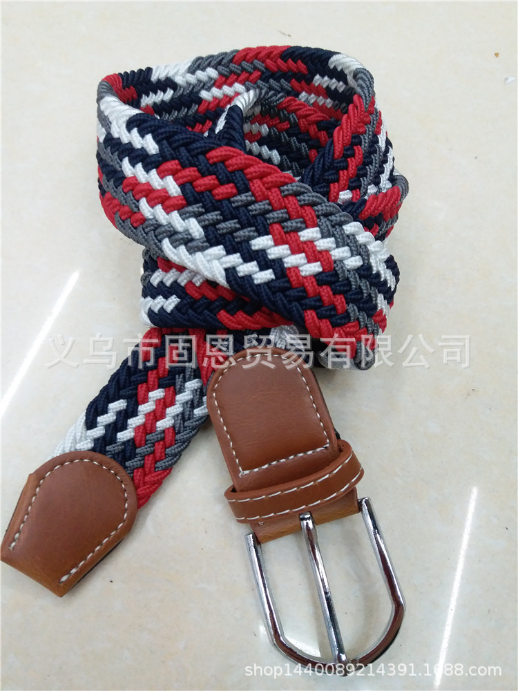 New stretch belt elastic belt for middle school students strong durable tension belt jeans clothing accessories