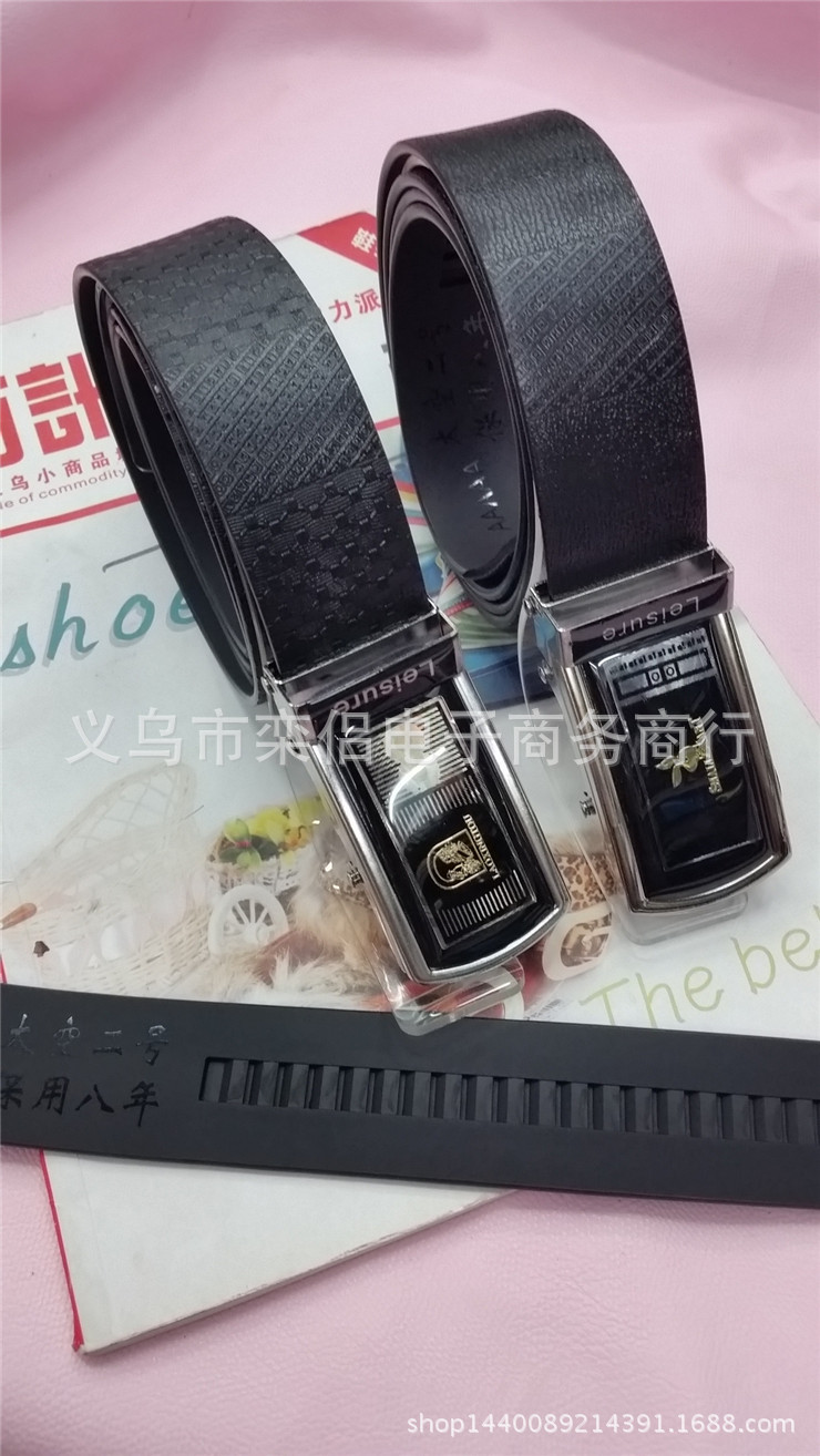 Men's aviation belt wear-resistant belt guaranteed six years aviation automatic belt wearable material fashion belt thumbnail