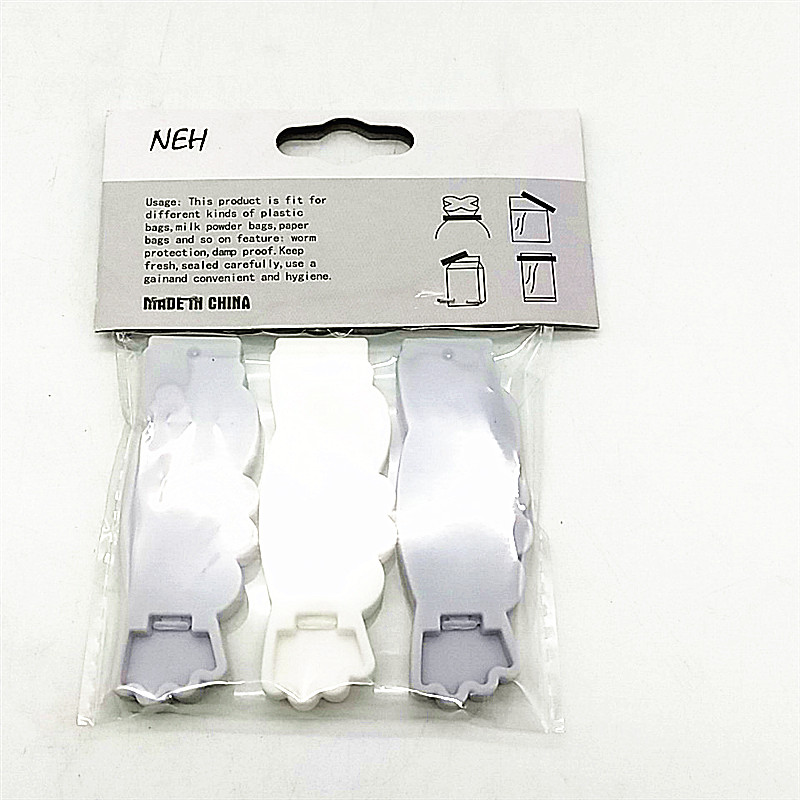 Sunshine Department Store cartoon Sealing clip, food preservation sealing clip, food bag sealing device, plastic bag snack clip Specification image