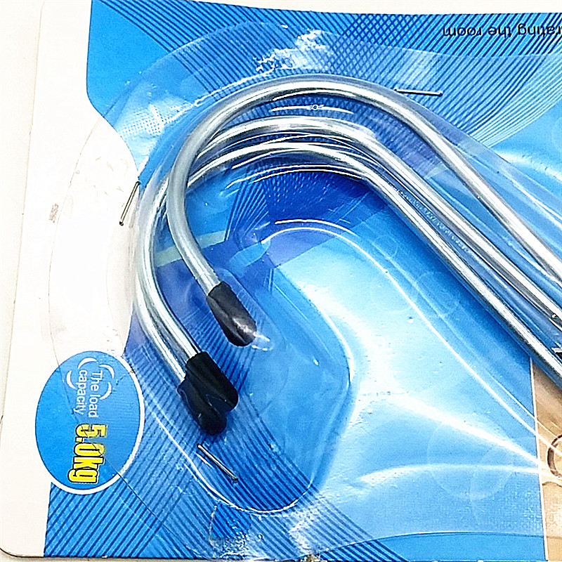 Sunshine Department Store multi-functional household stainless steel S-shaped iron hook, kitchen installation S-shaped metal hook, 5-inch small S-shaped hook Application Scenario
