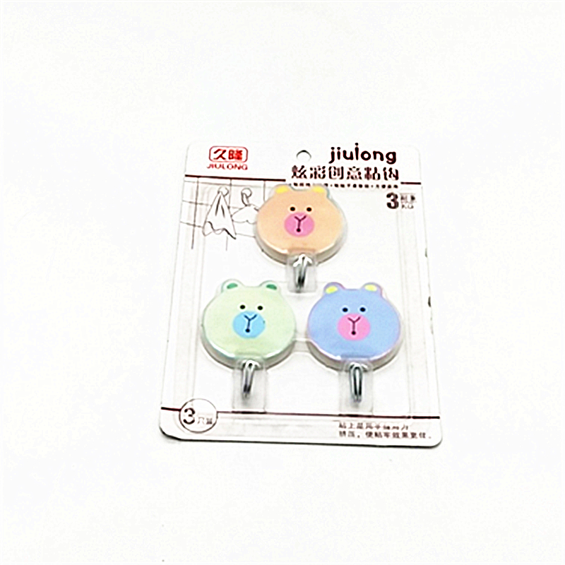 Sunshine Department Store Cartoon Strong Adhesive Hook, non-punching adhesive, load-bearing, cute pattern