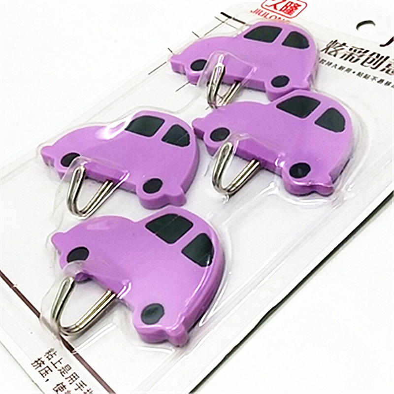 Sunshine Department Store Cartoon Adhesive hooks, strong load-bearing household wall hooks, adhesive hooks, bathroom clothes sticking hooks Specification image
