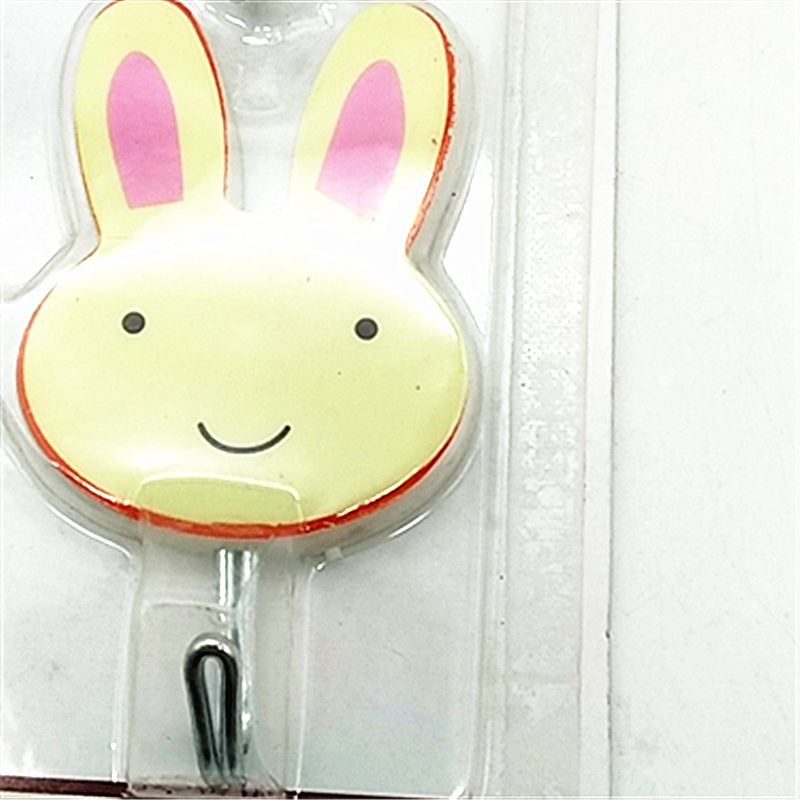 The strong adhesive hooks of Sunshine Department Store are used to bear the weight of the wall, and the clothes are hung behind the door without holes in a cartoon style, which is very cute Specification image
