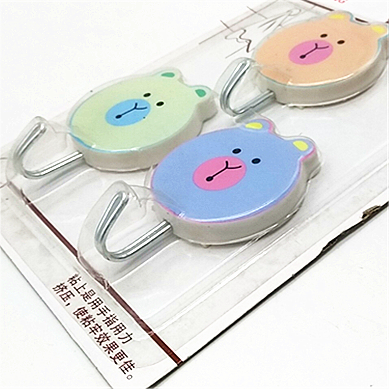 Sunshine Department Store Cartoon Strong Adhesive Hook, non-punching adhesive, load-bearing, cute pattern details Picture