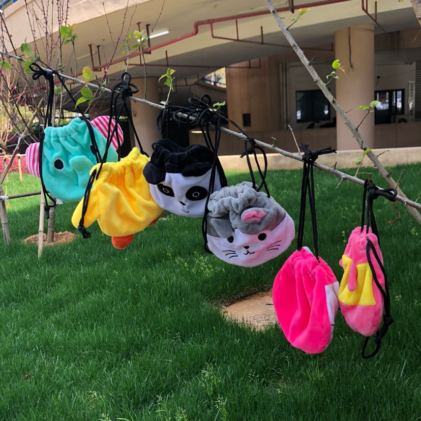 Plush toys, plush bags, candy bags, plush pouches, cartoon pouches, candy crossbody bags