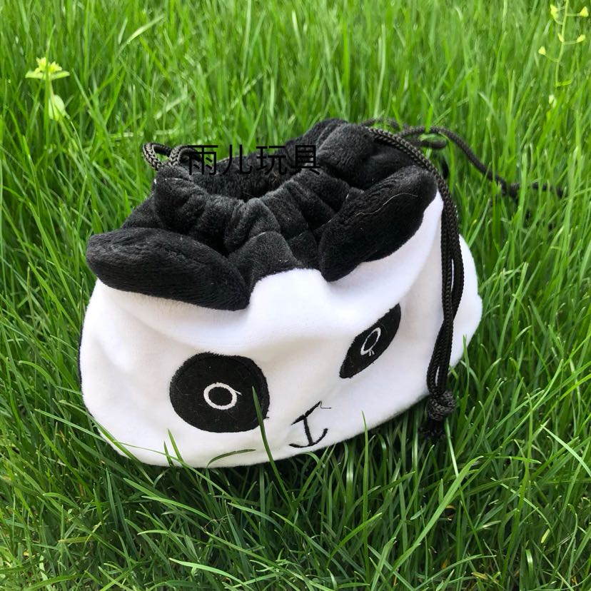 Plush toy bag, panda bag, panda cartoon candy bag, pull-out bag, diagonal backpack Specification image