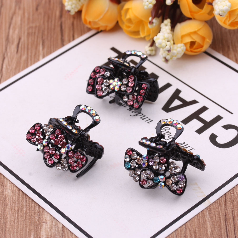 摆地摊货源小抓刘海夹可爱成人水钻发夹顶夹发卡头饰马尾夹