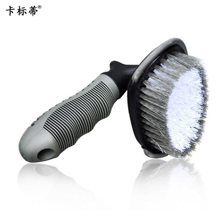 防冻软握把型轮胎刷 车用地毯刷 弧形轮胎刷 T型汽车轮胎刷