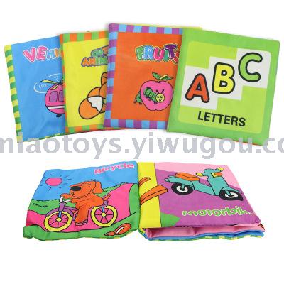 كتاب القماش 8 حزاء/كتاب قماش الطفل في سن مبكرة يمزق كتاب القماش BB Specification image