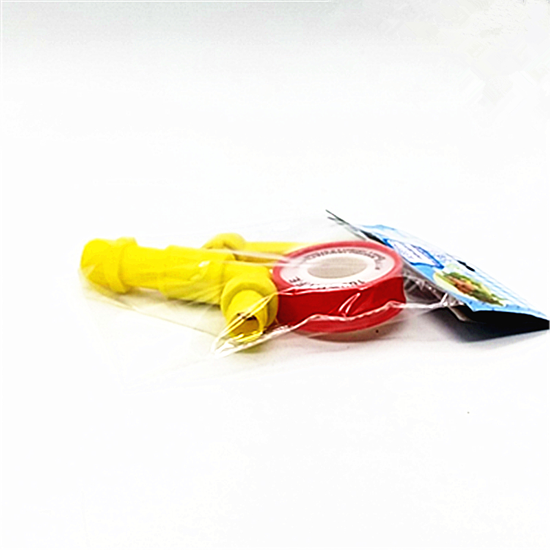阳光百货 袋装彩色塑料家用一字水龙头+生料带 水管防水补漏胶布详情图4