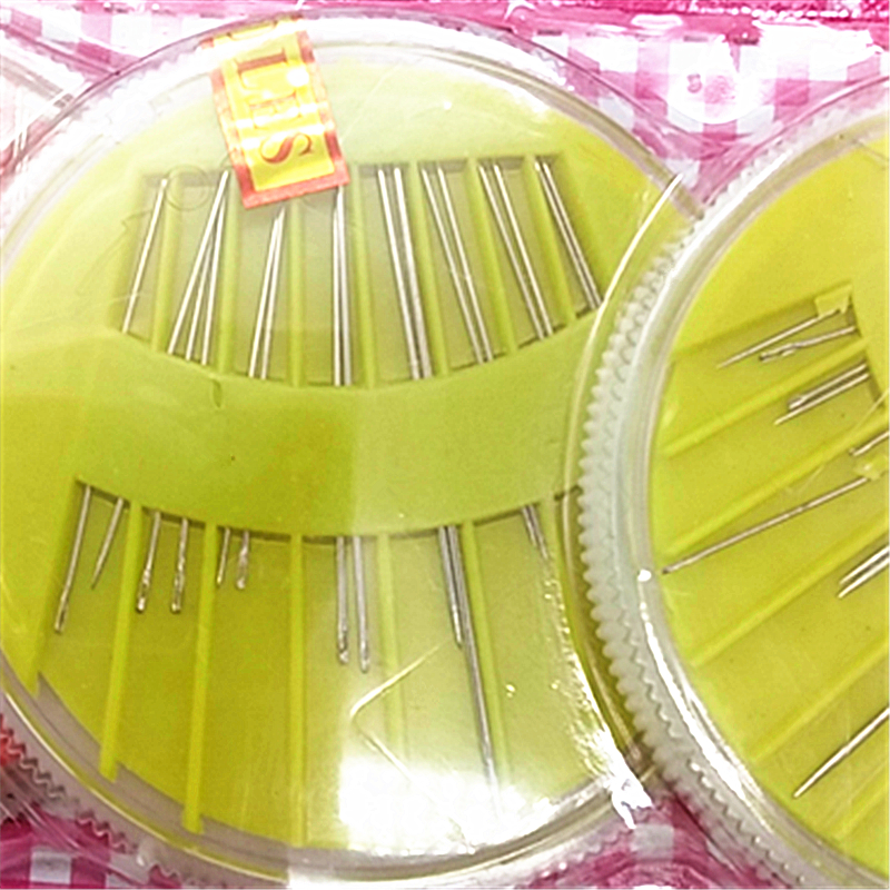 Sunshine Department Store Card Pack 5pc Household Sewing Box Set, 24 pieces of embroidery needles, sewing needles and hand needles Application Scenario