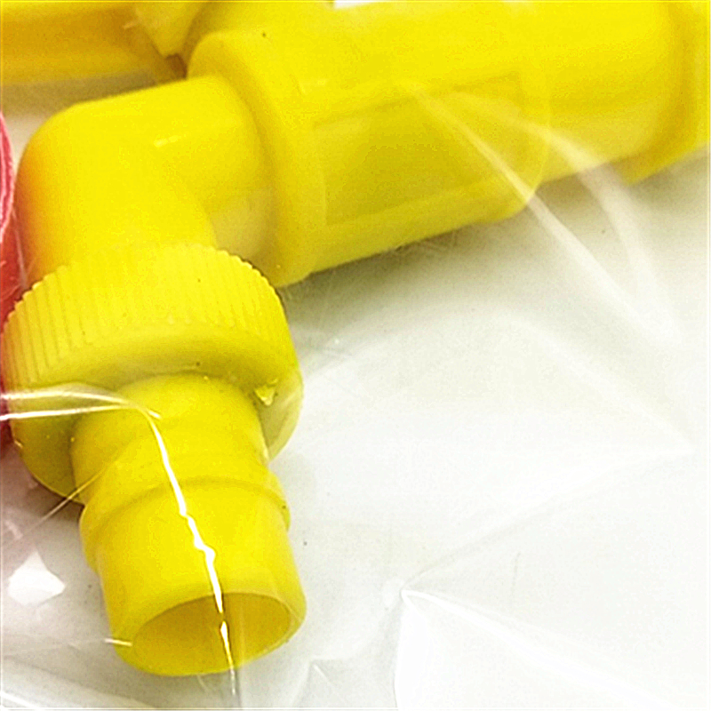 阳光百货 袋装彩色塑料家用一字水龙头+生料带 水管防水补漏胶布详情图2
