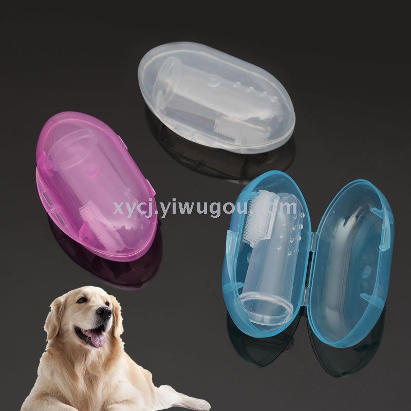 Finger gloves, baby tongue coating cleaning gloves details Picture