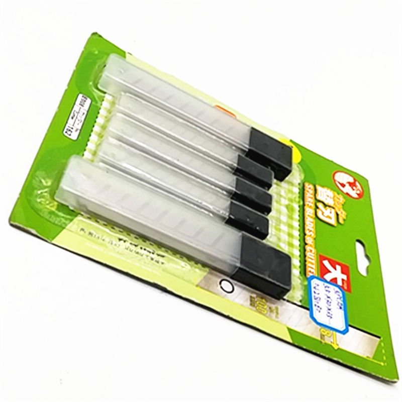 Sunshine Department Store card 5pc utility knife blade for cutting wallpaper, wallpaper seam sealing blade, industrial paper cutting blade Application Scenario