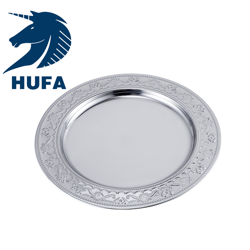 Pearl plates, fruit plates, round snacks, European-style plates, European and American classical plates Specification image