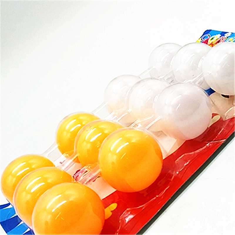 Sunshine Department Store card 12pc elastic flexible shaft table tennis ball without seams, lottery ball spray ball, motorcycle activity table tennis ball details Picture