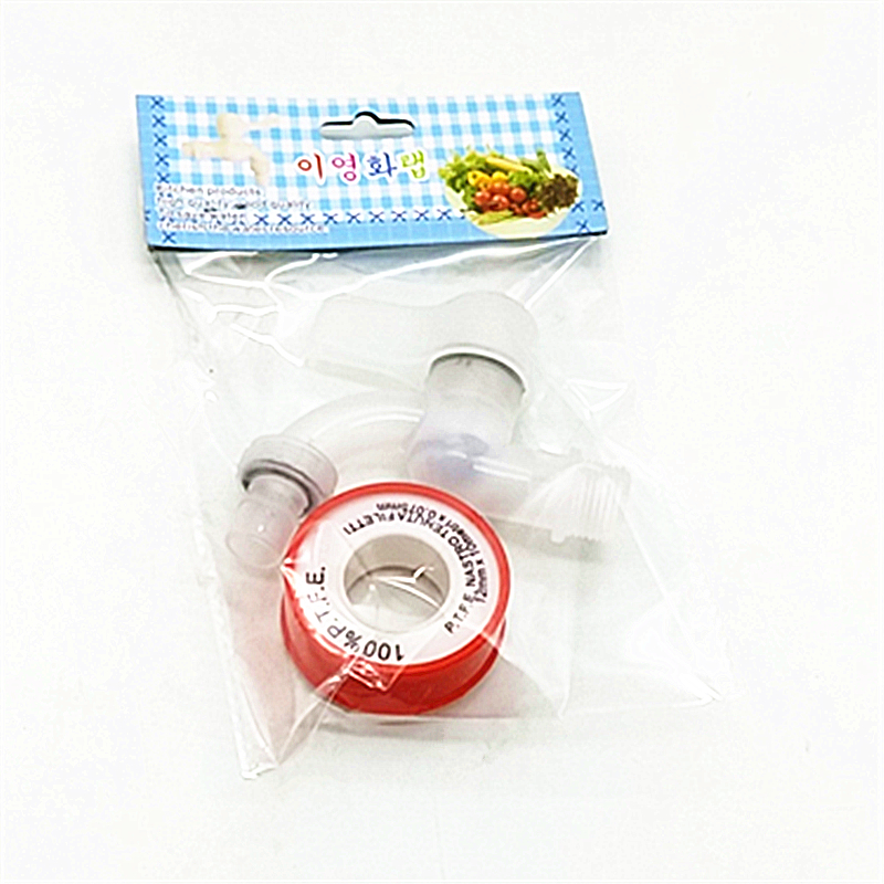 Sunshine Department Store bagged transparent faucet, plastic faucet, pc eco-friendly type + waterproof tape Specification image