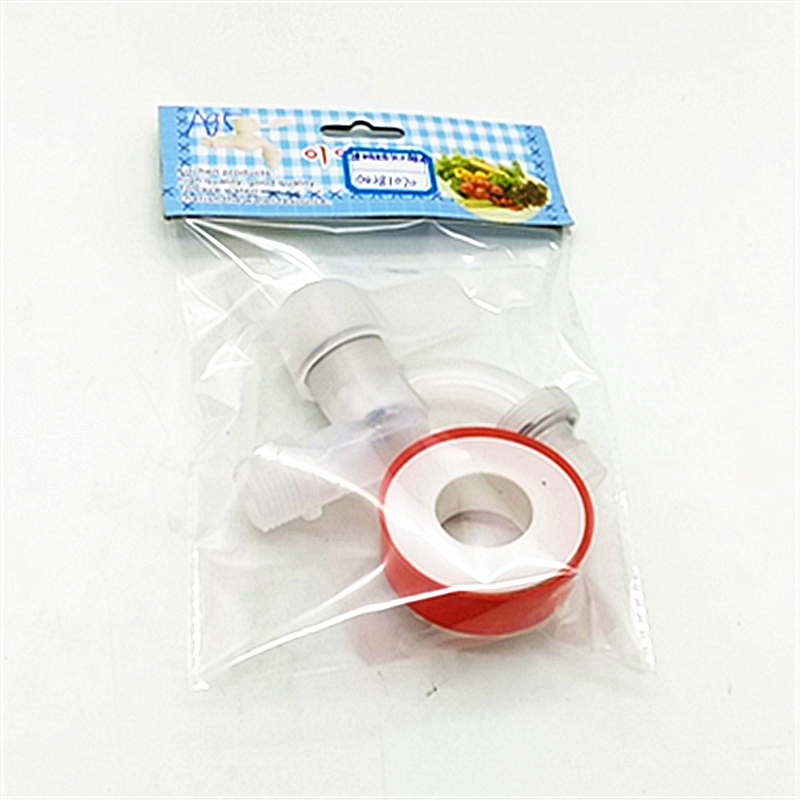 Sunshine Department Store bagged transparent faucet, plastic faucet, pc eco-friendly type + waterproof tape