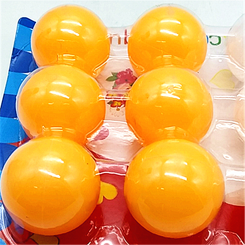 Sunshine Department Store card 12pc elastic flexible shaft table tennis ball without seams, lottery ball spray ball, motorcycle activity table tennis ball Application Scenario