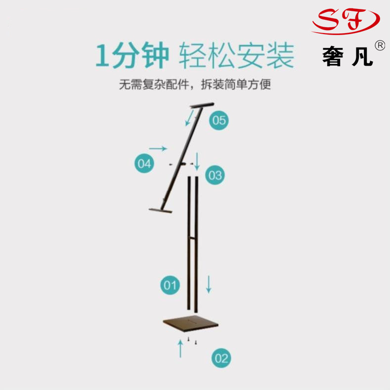 Customized hotel display stands, signboards, promotional boards, furniture door panels, KT board display stands, new inclined surfaces available Application Scenario