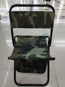 Camo backpack stool leisure chair folding chair backpack leisure fishing beach chair easy to carry