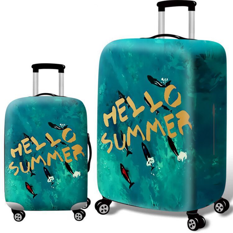 3d数码弹力箱套定制行李箱保护套旅行箱拉杆箱保护套加厚