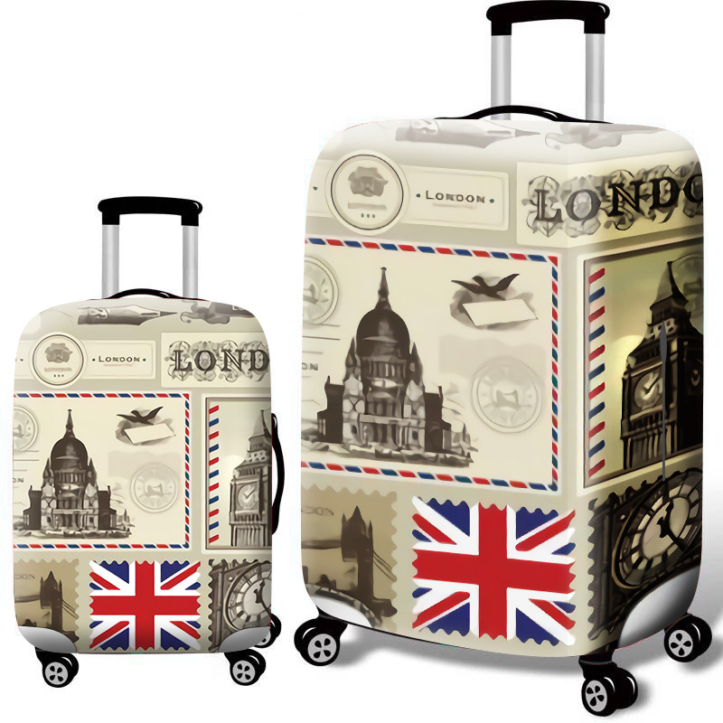 Factory direct sales of solid-color suitcase protective covers, thickened and wear-resistant suitcase covers with strong elasticity and wear resistance