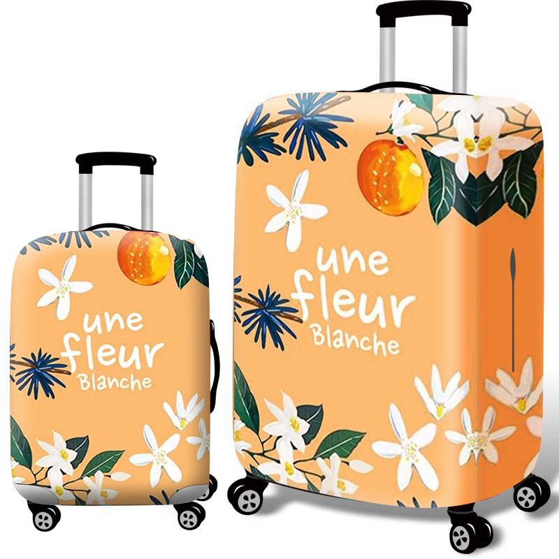 Factory direct sales of thickened and wear-resistant suitcase covers, strong printed elastic and wear-resistant luggage covers, one-piece consignment Application Scenario