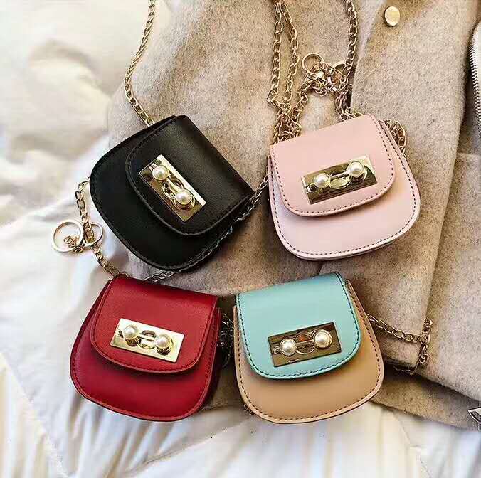 百搭儿童包女孩公主单肩斜跨包宝宝出游配饰迷你马鞍包潮