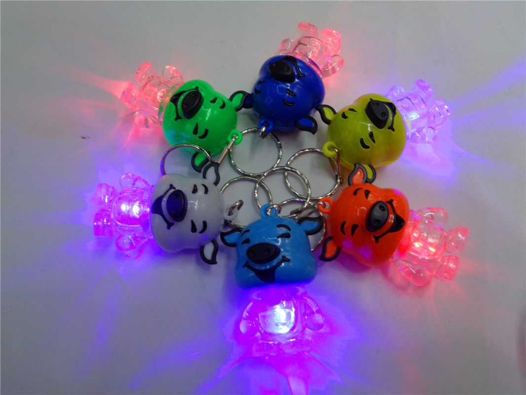 Gift, toy, fortune pig, night light, keychain light, LED flashlight, street stall supply, factory direct sales Specification image