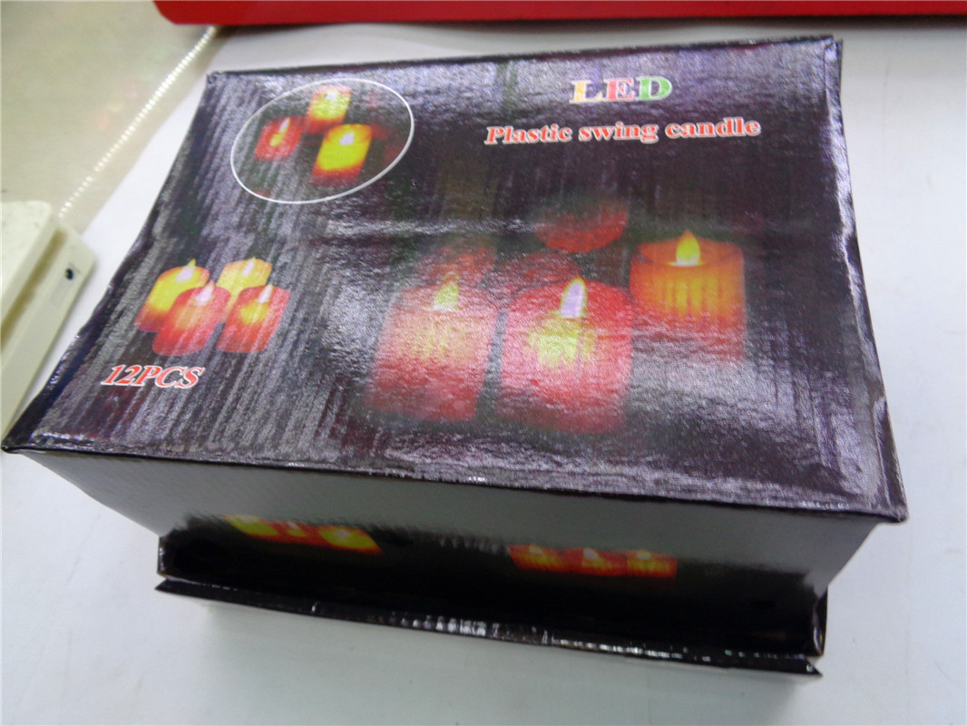 Romantic couple guidance LED swing candles, gift candles, night lights, street stall supply, factory direct sales details Picture