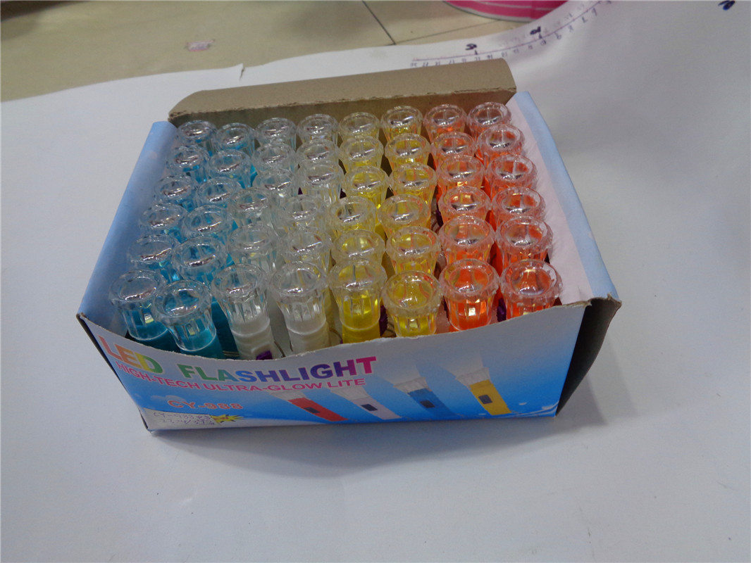 Children's toys, 988 keychain lights, LED flashlights, free gifts, night lights, street stall supply, factory direct sales details Picture