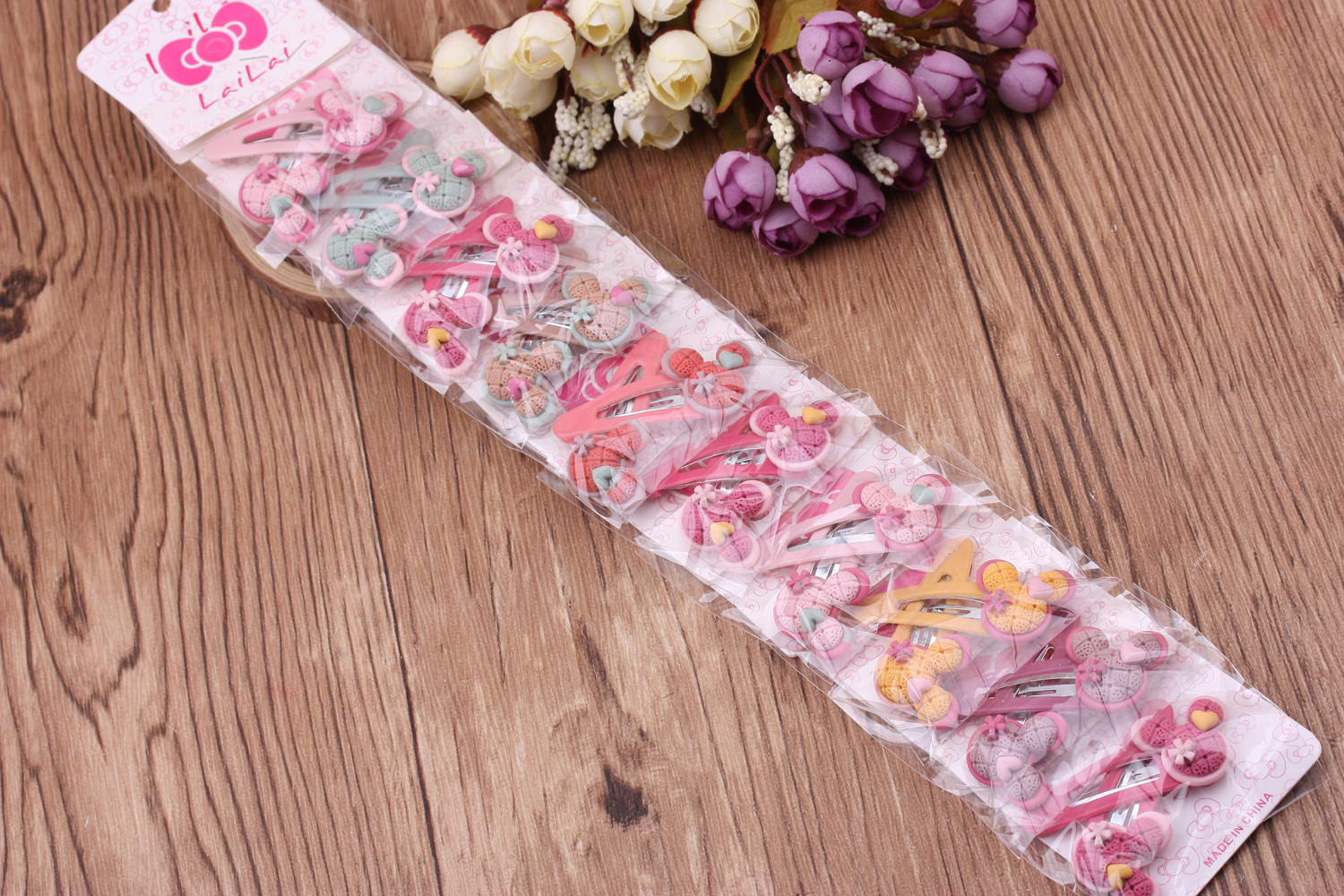 2-yuan store supply: Children's hair accessories, cartoon hair clips for kids, BB clips, big pair clips for girls, BB fringe clips by the sea Specification image