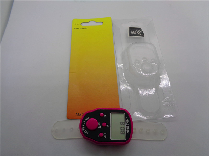Juguete de regalo 1016 tarjeta insertada deporte anillo contador con reloj de voz supermercado tienda de tierra fuente venta directa de fábrica Application Scenario