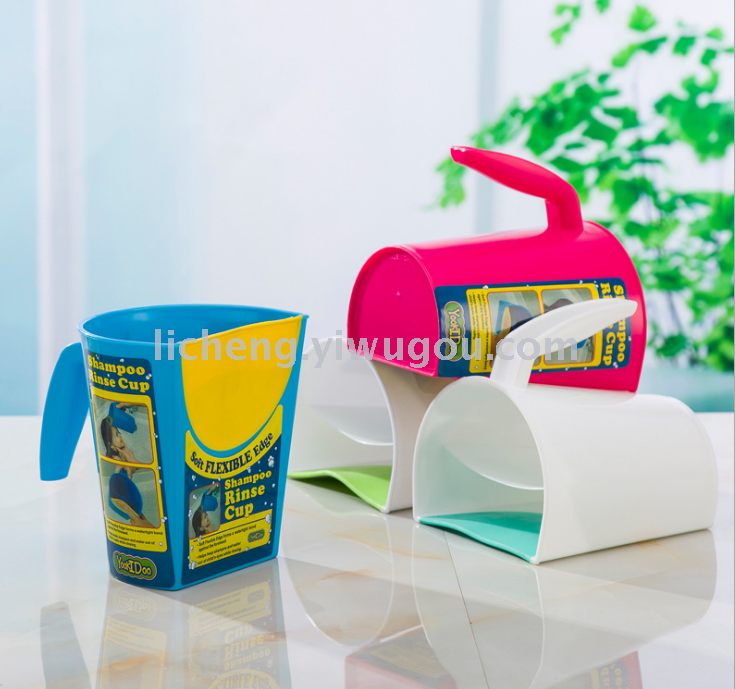 Children's shampoo cup baby bath ladle children's shampoo cup plastic water ladles