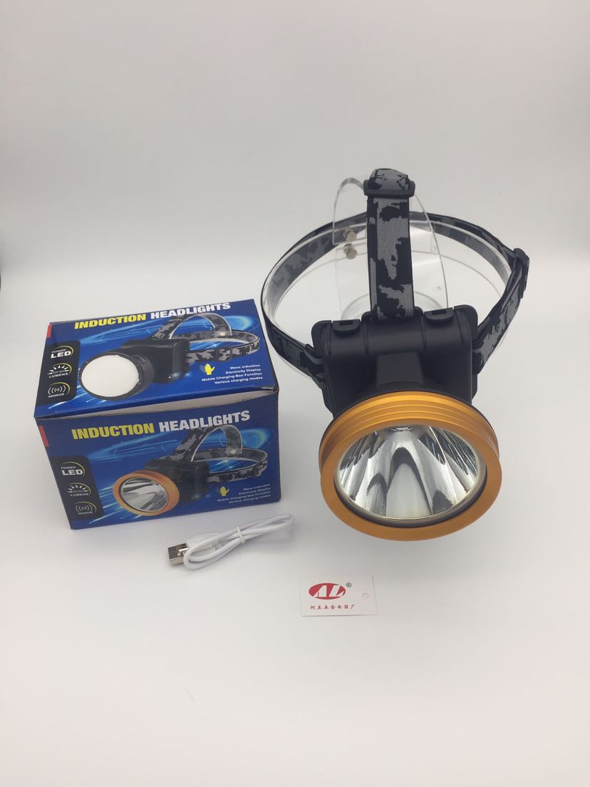 Strong bald head light Outdoor camping light work light fishing light