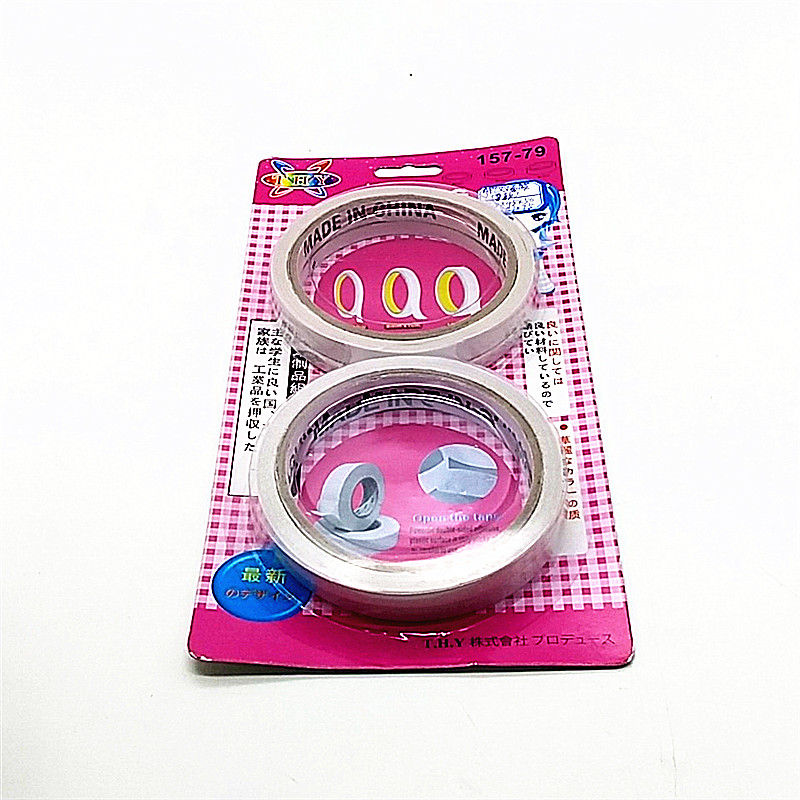 Sunshine department store double-sided tape strong double-sided adhesive fixed ultra-thin double-sided adhesive student office supplies double-sided adhesive