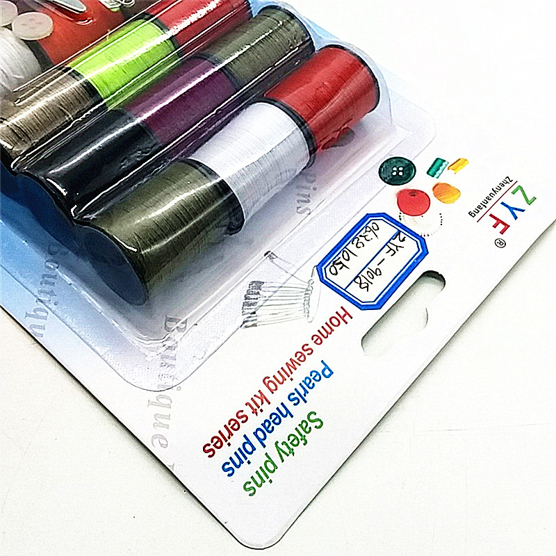 Sunshine Department Store Mini Sewing Kit, Home sewing and mending Kit + Small scissors and buttons details Picture